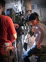 Lilly Eïdo en tournage