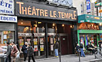 Façade du Théâtre du Temple